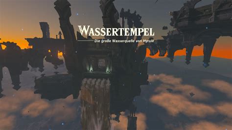 zelda totk wassertempel|Zelda Tears of the Kingdom: Wassertempel